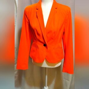 Neon Orange Blazer